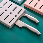 2er Set Wandhalterung für Küchenmesser in Pastellfarben