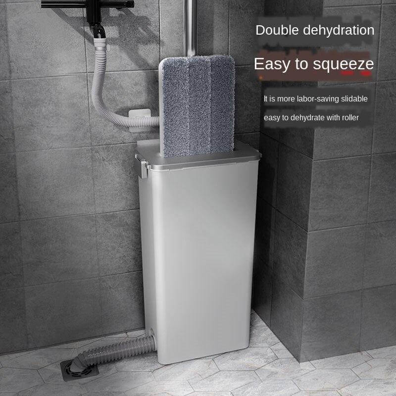 Easy Cleaning Wet Mop, Hands-Free Drying – Lazy Mop