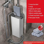 Easy Cleaning Wet Mop, Hands-Free Drying – Lazy Mop
