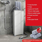 Easy Cleaning Wet Mop, Hands-Free Drying – Lazy Mop