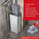 Easy Cleaning Wet Mop, Hands-Free Drying – Lazy Mop