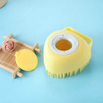 Bath Brush with Shampoo Dispenser