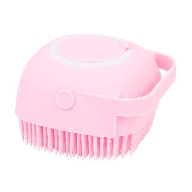 Bath Brush with Shampoo Dispenser