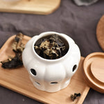 Creative Ceramic Storage Jar with Bamboo Lid