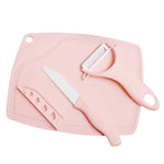 3-Piece Pastel Kitchen Knife Set