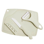 3-Piece Pastel Kitchen Knife Set