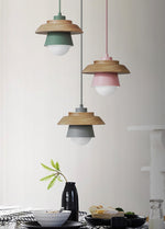 Scandinavian Wooden Pendant Lamp for Stylish Light