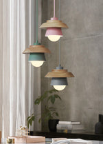 Scandinavian Wooden Pendant Lamp for Stylish Light