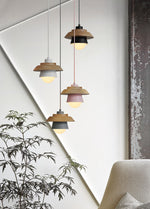 Scandinavian Wooden Pendant Lamp for Stylish Light