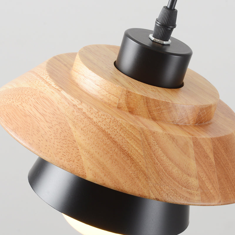 Scandinavian Wooden Pendant Lamp for Stylish Light