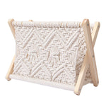 Stylish Foldable Magazine Holder Made of High-Quality Cotton