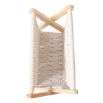Stylish Foldable Magazine Holder Made of High-Quality Cotton