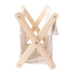 Stylish Foldable Magazine Holder Made of High-Quality Cotton