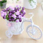 Bicycle Flower Basket Vase Decoration