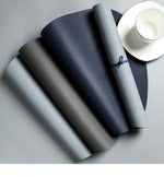 Square placemats in 10 colors