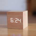 Square LED Alarm Clock with Versatile Functions