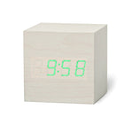 Square LED Alarm Clock with Versatile Functions