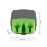 Vegetable and fruit peeler with double finger grip