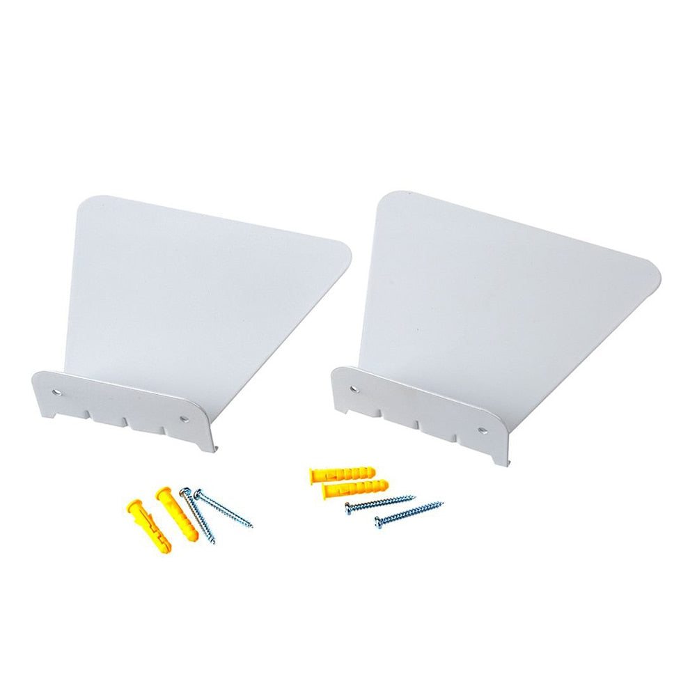 2er Set unsichtbare Wandregalhalter | SpaceSaver