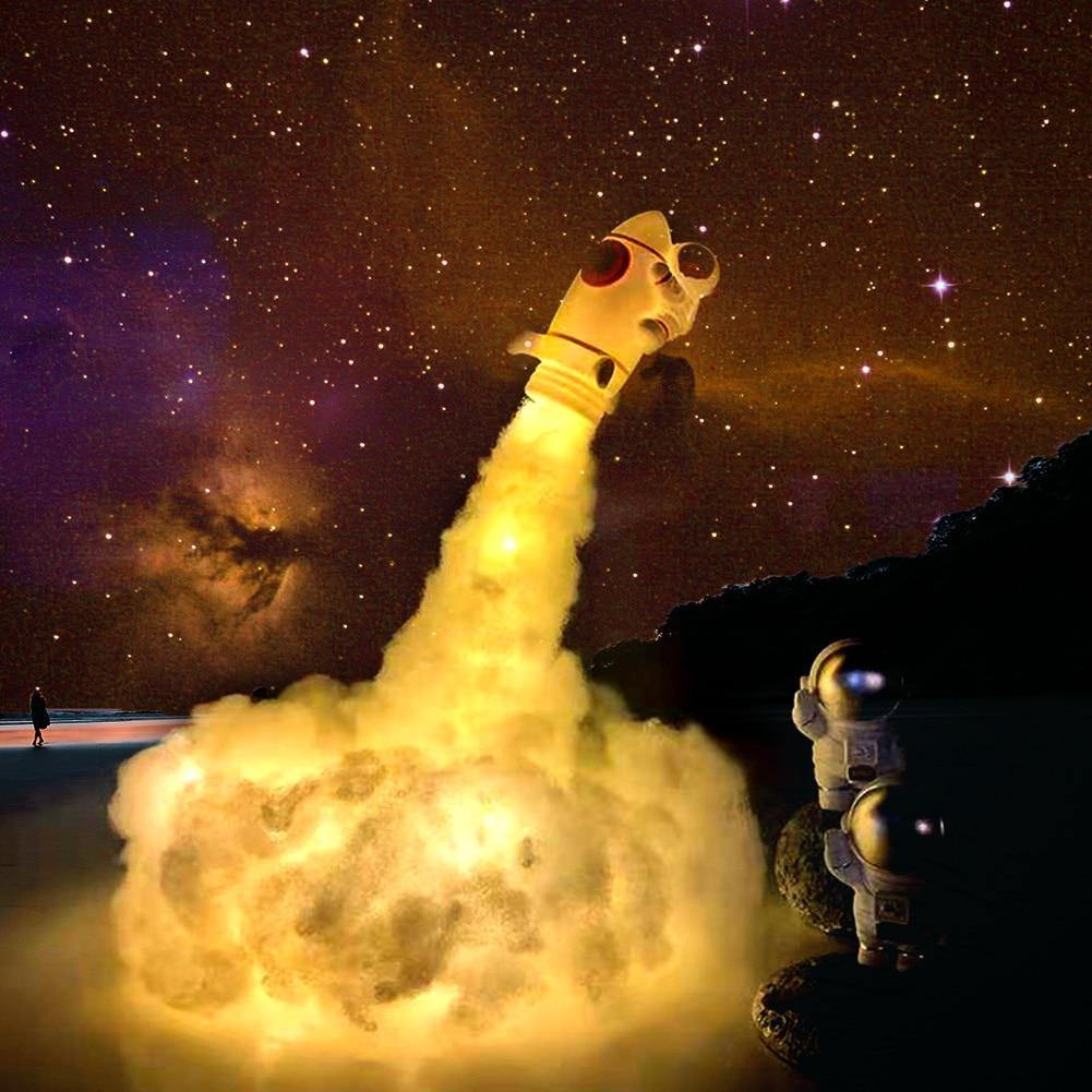Astronauten-Nachtlicht mit bunten Wolken | NovaLuma