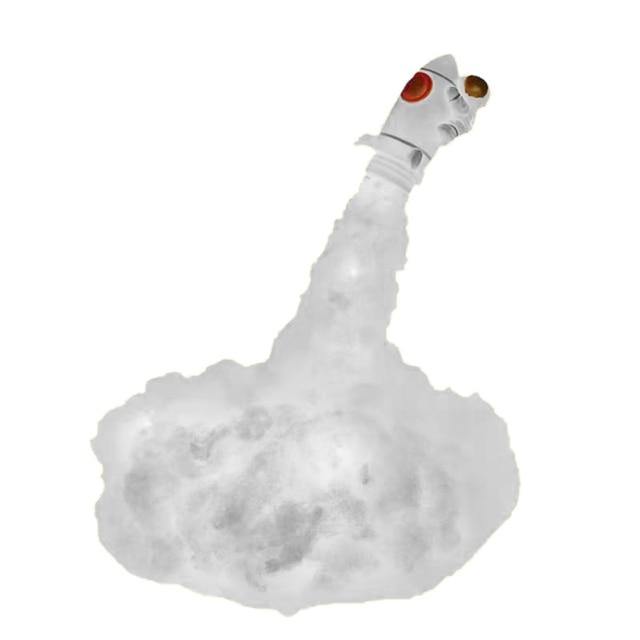 Bunte Wolken-Nachtlampe für Astronauten