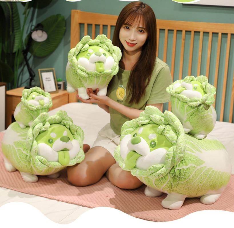 Cute dog pillow filled with Kohl from VegetaStornfielde