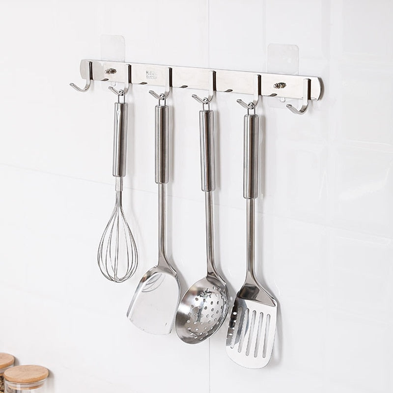 Strong Adhesive Hooks for Versatile Applications – 10 Pieces