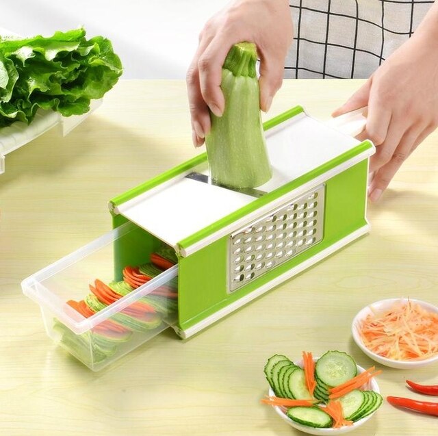 Vegetable Master | Versatile Four-Sided Grater for Fresh Ingredients
