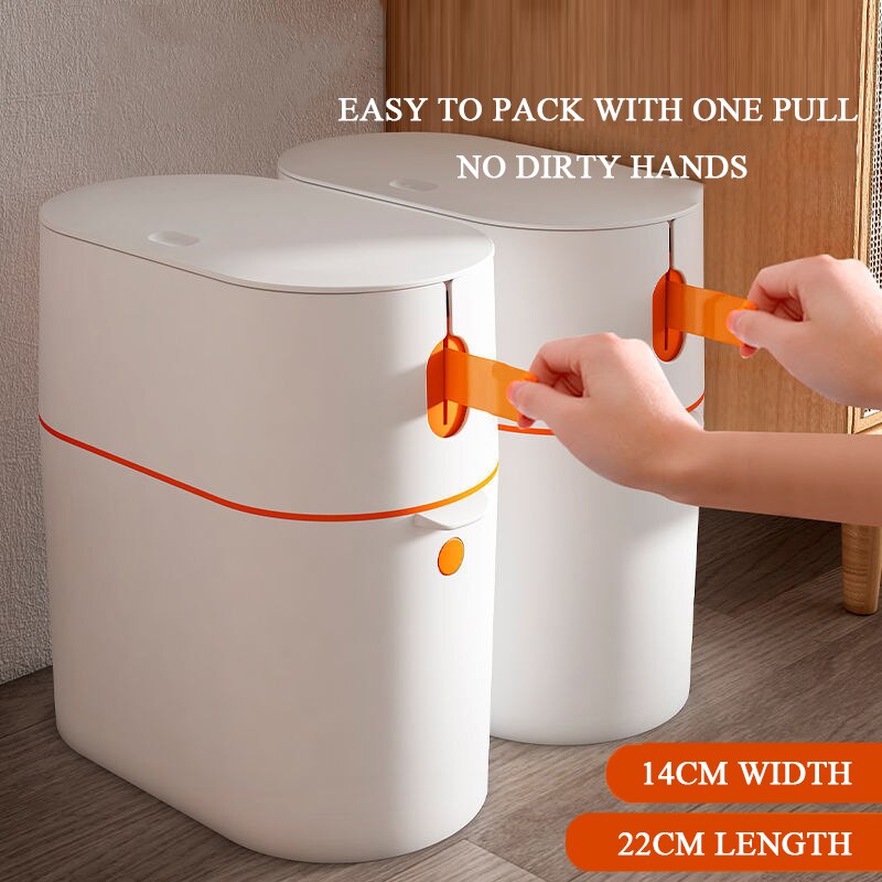 Automatic Smart Trash Can with Simple Packaging