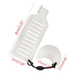 Compact Door Stopper with Safety Lock made of Stainless Steel