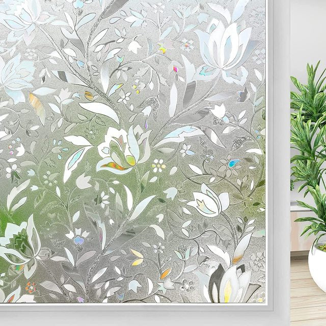 Dekorative Fensterfolie für Sichtschutz