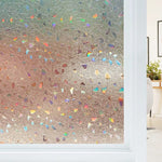 Dekorative Fensterfolie für Sichtschutz