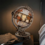 Illuminated 3D Puzzle Globe