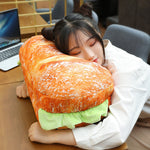 2-in-1 Bequemer Hamburger Kissen Sitzpolster