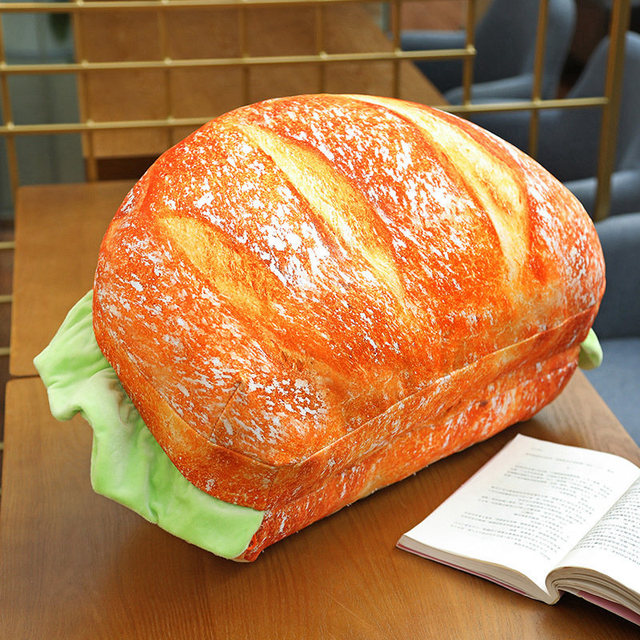 2-in-1 Cozy Hamburger Cushion for Relaxed Seating Moments