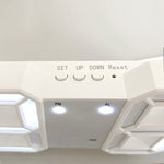 3D LED Digitalwecker für Wand - Modernes Design