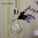 Elegant Pendant Lamp with Glass Vase