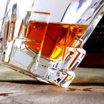 Whiskey- und Weingläser im Churchill-Stil