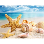 Seashells on the Beach - GemPaint Set