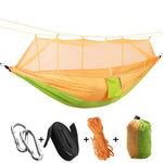 Hammock with mosquito net for campers – parachute material
