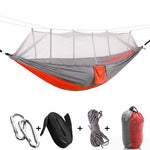 Hammock with mosquito net for campers – parachute material