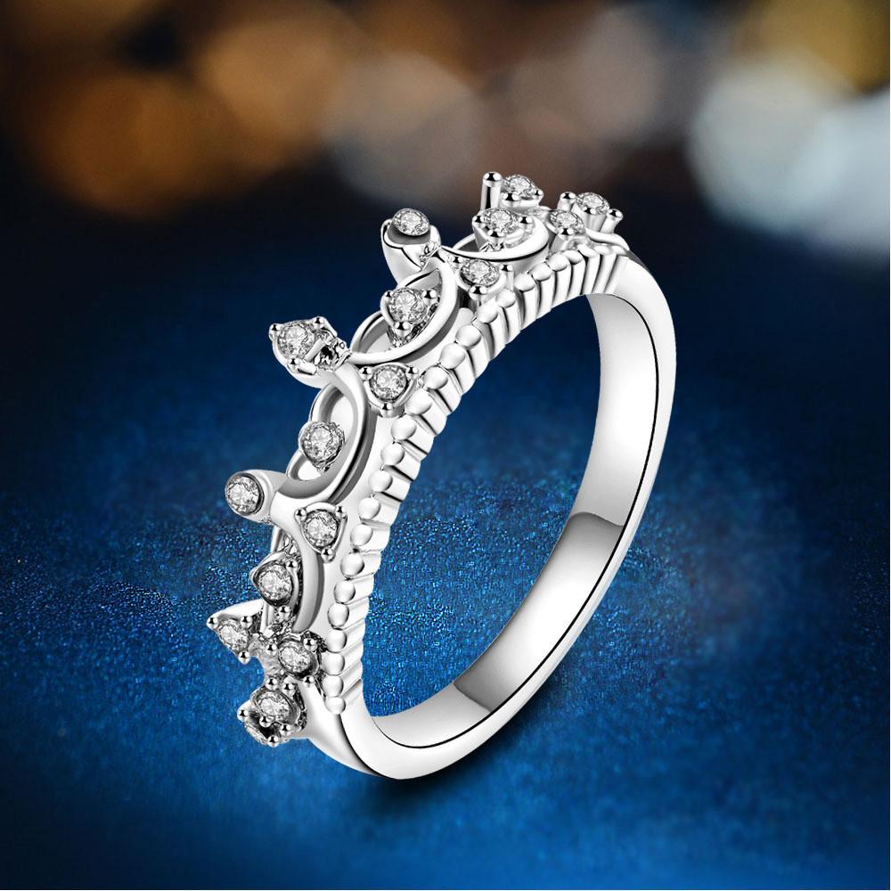Crystal Crown Ring