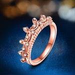 Crystal Crown Ring