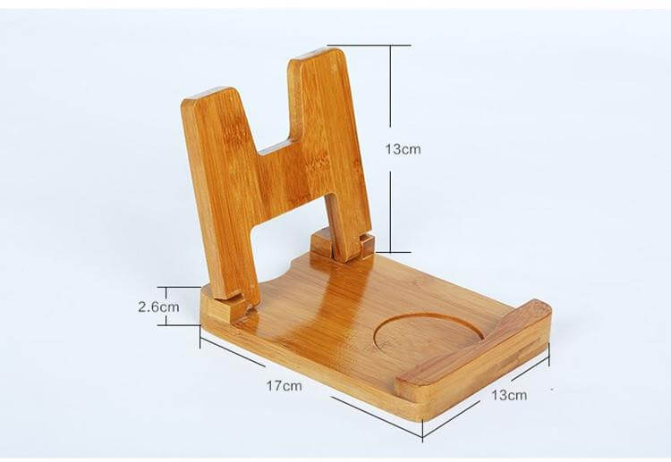 Holzdeckelhalter für Schneidebrett – Faltbar und praktisch
