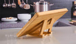 Holzdeckelhalter für Schneidebrett – Faltbar und praktisch