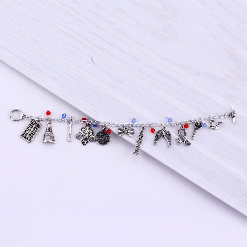 Doctor Who Style Charm Bracelet