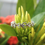 Heart-shaped Glitter Ring | LuminaJoy