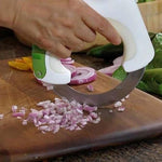 Kitchen knives with rollers
