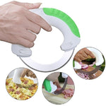 Kitchen knives with rollers