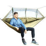 Hammock with mosquito net for campers – parachute material